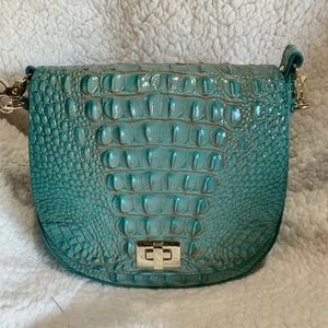 Brahmin Mini Sonny Turquoise Melbourne Purse